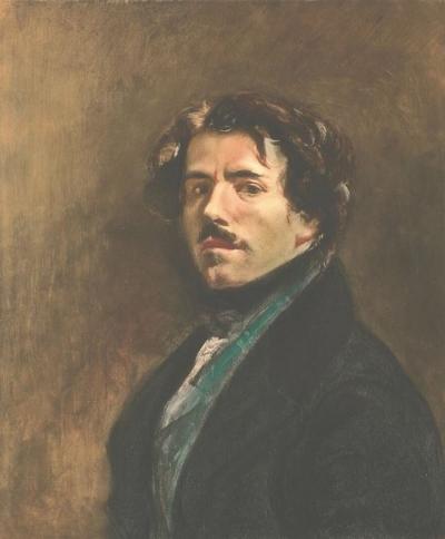 Pietro SARTO (after) - Delacroix in green waistcoat - Engraving 2