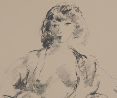 Pierre-Ernest KOHL - Femme se rhabillant - Lithographie originale signée 2