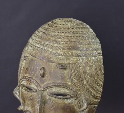 Côte d’Ivoire - Masque Baoulé de forgeron en bronze 2