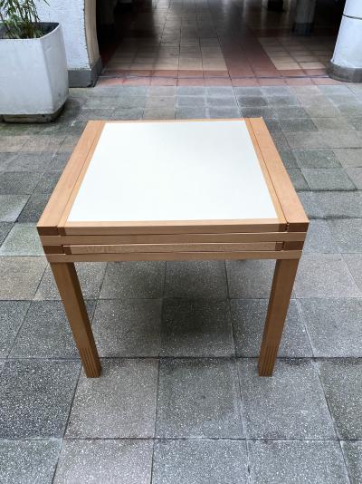 Bernard VUARNESSON - Table de salle à manger modulable, circa 1980 2