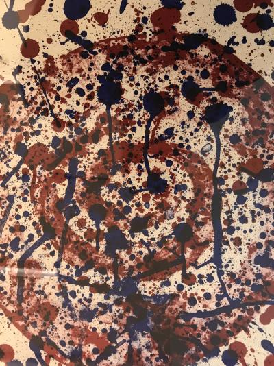 Sam FRANCIS - Round Breast of Jayne Mansfield, 1964 - Lithographie contre-signée au crayon 2