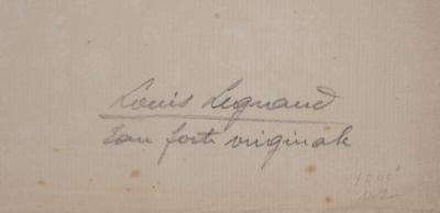 Louis LEGRAND - Chasse, Lièvre et Faisan - Gravure originale signée 2