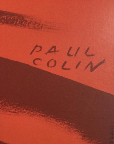 Paul COLIN - Compagnie Générale Transatlantique, French Line ,1952 - Affiche originale signée 2