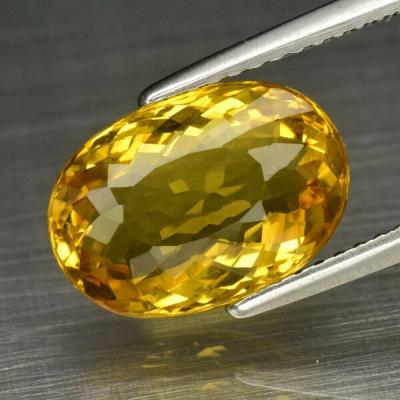 3,32 carats. Béryl jaune naturel 2