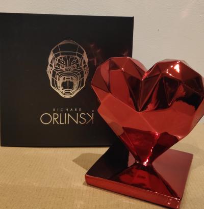 Richard ORLINSKI - Heart Spirit  (Full Red Edition) - Sculpture 2