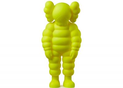 Kaws - What Party yellow, 2020 - Figurine en vinyle jaune
