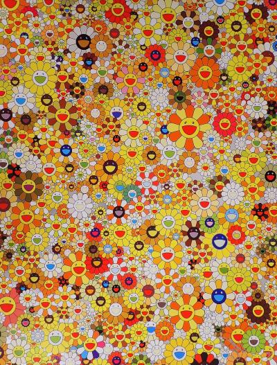 Takashi MURAKAMI - A Homage to IKB - Impression offset signée 2