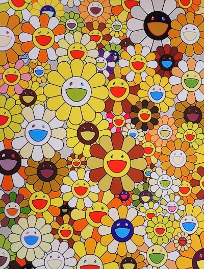 Takashi MURAKAMI - A Homage to IKB - Impression offset signée 2