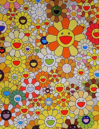 Takashi MURAKAMI - A Homage to IKB - Impression offset signée 2