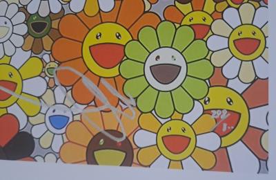 Takashi MURAKAMI - A Homage to IKB - Impression offset signée 2