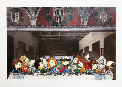 Yuta Hosokawa  - Last Supper Print, 2021 - sérigraphie signée 2