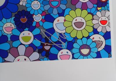 Takashi MURAKAMI - A Homage to IKB - Impression offset signée 2