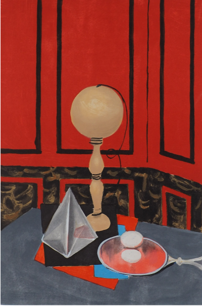 Roger CHAPELAIN-MIDY - Surréalisme, Nature morte au bilboquet - Lithographie originale signée 2