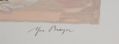 Yves BRAYER - Chevaux de Camargue - Lithographie signée 2