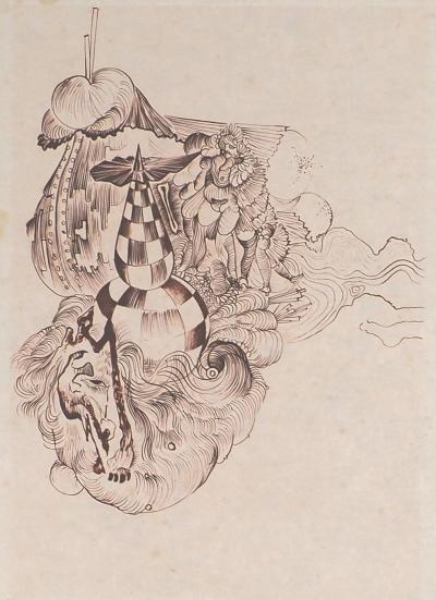 Hans BELLMER - Chevelure et Ballerine - Gravure originale signée 2