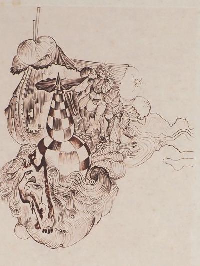 Hans BELLMER - Chevelure et Ballerine - Gravure originale signée 2