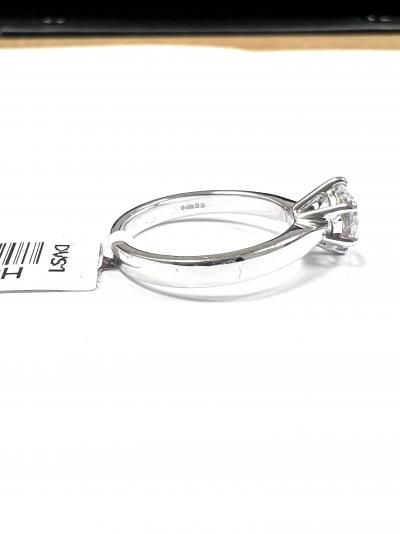 Bague diamant et diamant certifié platine 2