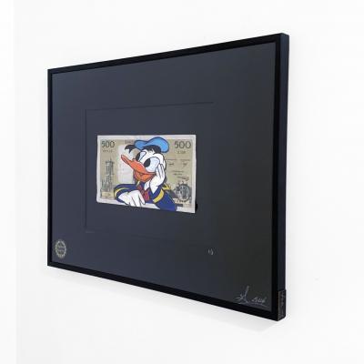 Cisco - Donald, 2024 - Acrylique sur billet 2