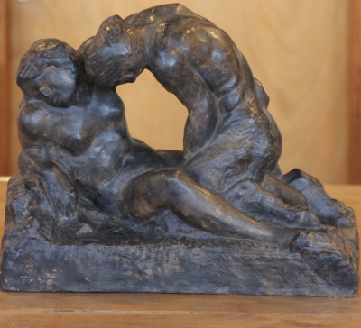 Nymphe et Satyre (Théodore Géricault) – Reproduction en plâtre 2