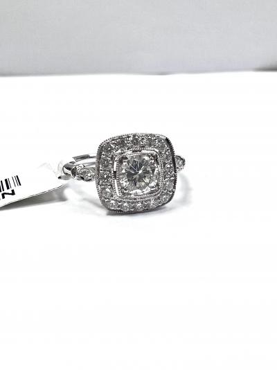 Bague Diamant Platine 2