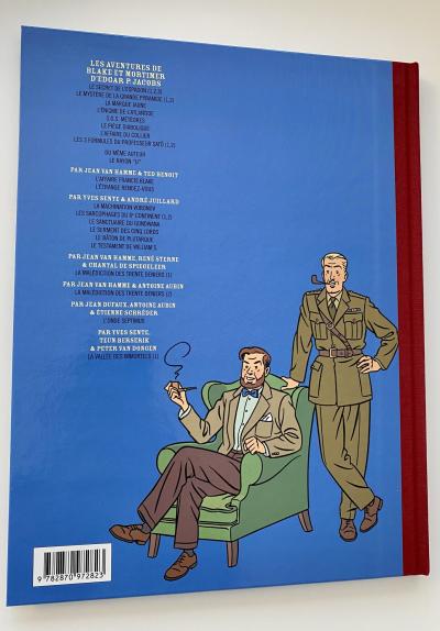 Blake & Mortimer T25 - La Vallée des immortels, 2018 - Album et sérigraphie 2