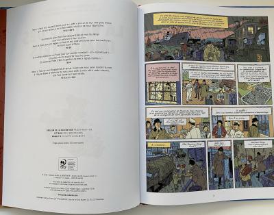Blake & Mortimer T25 - La Vallée des immortels, 2018 - Album et sérigraphie 2