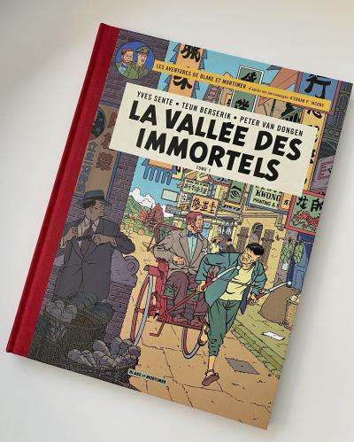 Blake & Mortimer T25 - La Vallée des immortels, 2018 - Album et sérigraphie 2