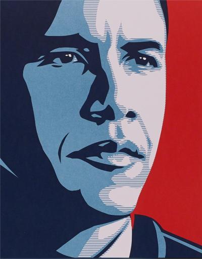 Shepard Fairey (OBEY) - Obama Vote, 2007 - Impression offset 2