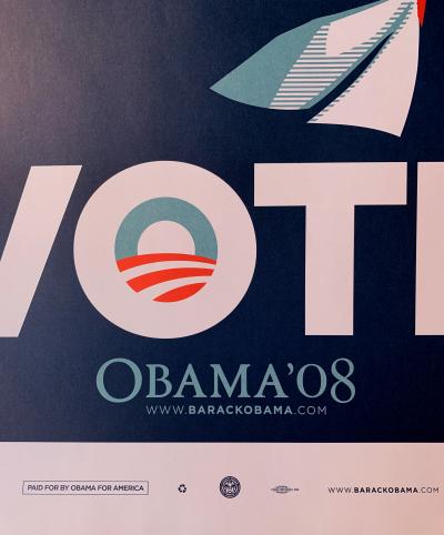 Shepard Fairey (OBEY) - Obama Vote, 2007 - Impression offset 2