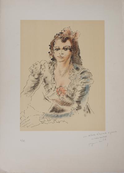 Roger WILD - Waiting for the ball - Original signed lithograph 2