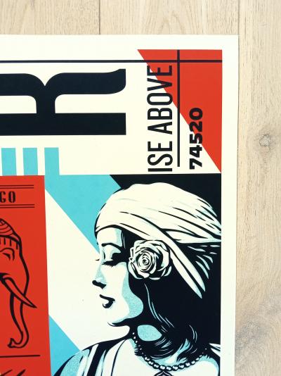 Shepard FAIREY (Obey) - Fragile Cargo, 2022 - Sérigraphie signée et numérotée 2