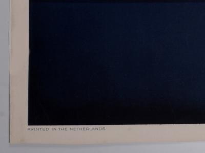 Willem Frederick TEN BROEK - Holland-Amerika Lijn, 1936 - Affiche lithographique originale 2