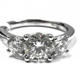 Bague Diamant Platine 2