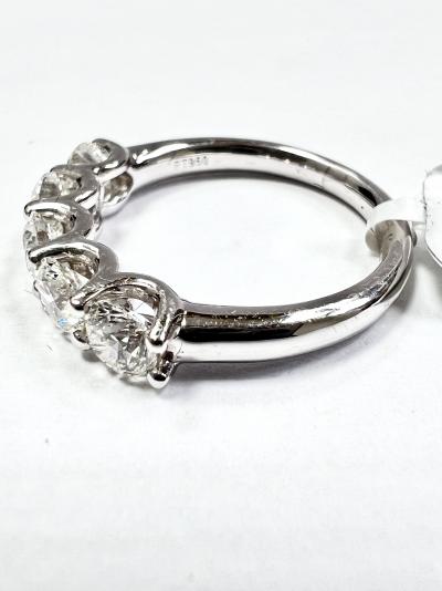 Bague Diamant Platine, sertie de diamants 2