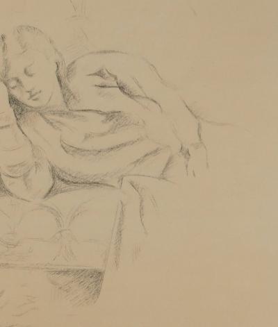 BALTHUS - Jeune fille endormie, 1994 - Lithographie originale signée 2