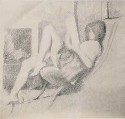 BALTHUS - Jeune fille lisant, 1994 - Lithographie originale signée 2