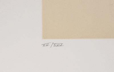 Balthus - Jeune fille s’étirant, 1994 - Lithographie originale signée 2