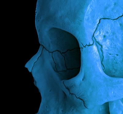 Mr Strange - Death in Blue, 2020 - Impression digitale signée au crayon 2