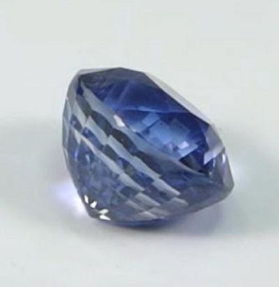 3,13 carats. Saphir bleu non traité 2