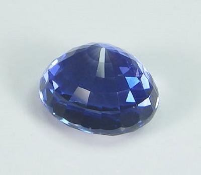 3,13 carats. Saphir bleu non traité 2