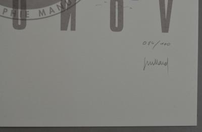 André Juillard - La machination Voronov, 2000 -  Sérigraphie 2