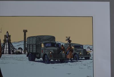 André Juillard - La machination Voronov, 2000 -  Sérigraphie 2
