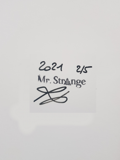 Mr Strange - Death in Pink, 2021 - Giclée sur Aludibond 2