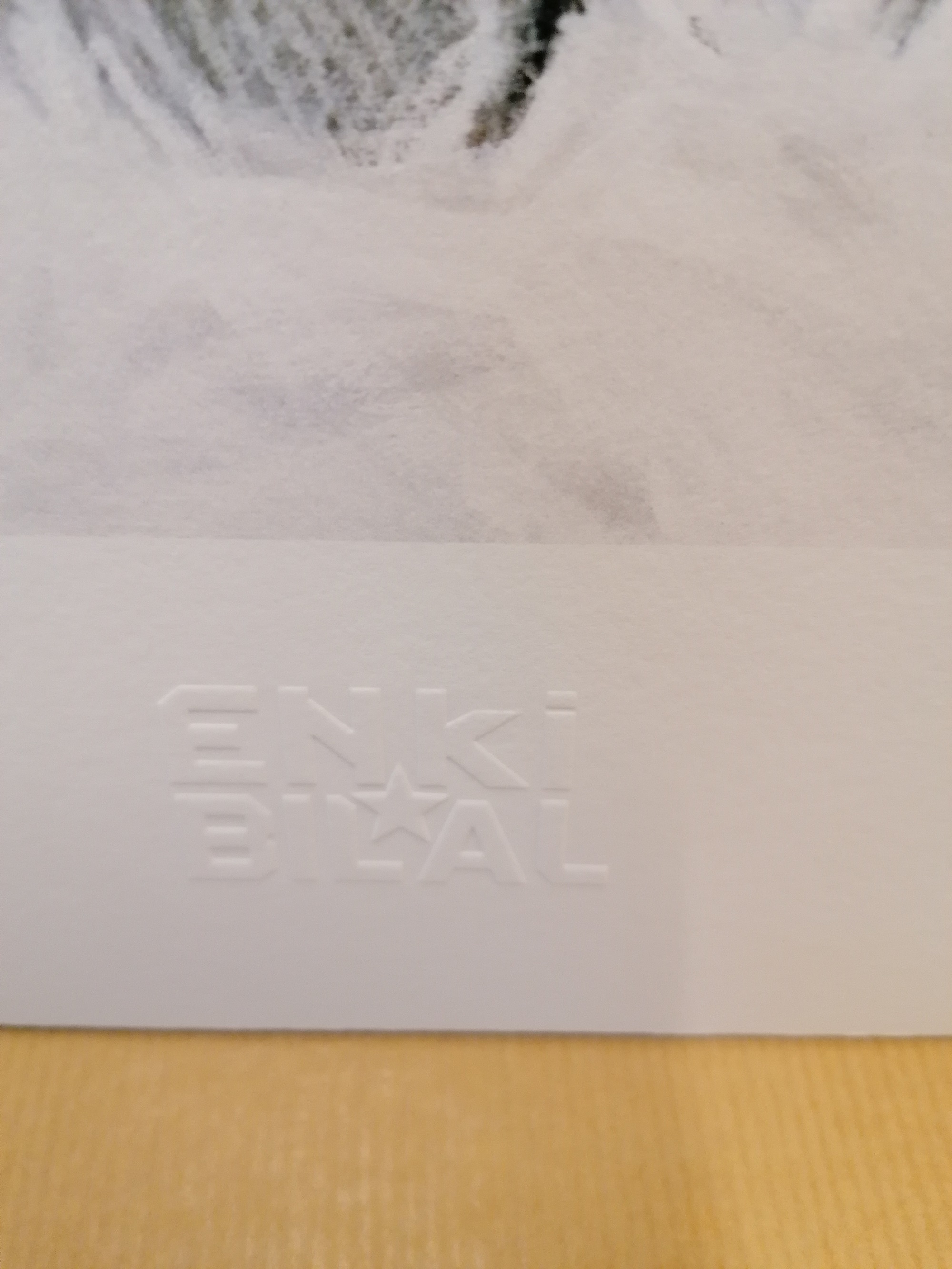 Enki Bilal Roméo et Juliette Estampe pigmentaire numérotée et non signée Bandes Dessinées