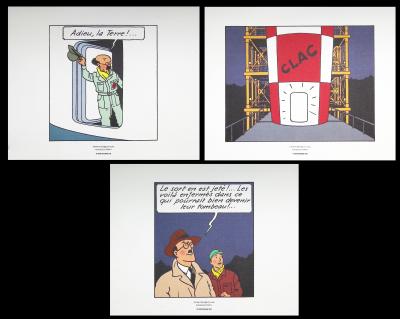 Pixi HERGÉ Tintin série N°3 TINTIN AU CONGO Tintin, Milou et Coco dans la  voiture