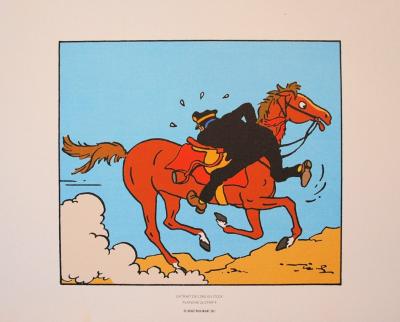 HERGE - Tintin, Coke en Stock, 2011, 3 lithographies Ex Libris 2