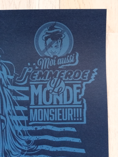 RNST - Moi aussi j’t’em****e - Sérigraphie signée au crayon 2
