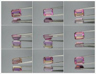 8,16 carats. Amétrine violette naturelle 2