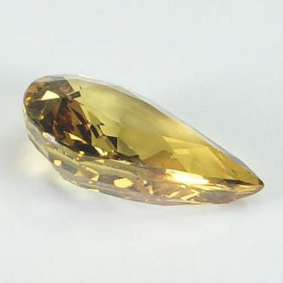6,21 carats. Saphir jaune 2