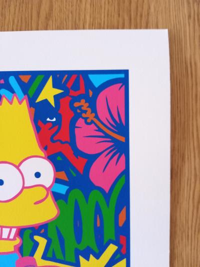 Speedy Graphito  - Bart Simpson, 2021 - Impression digitale signée 2